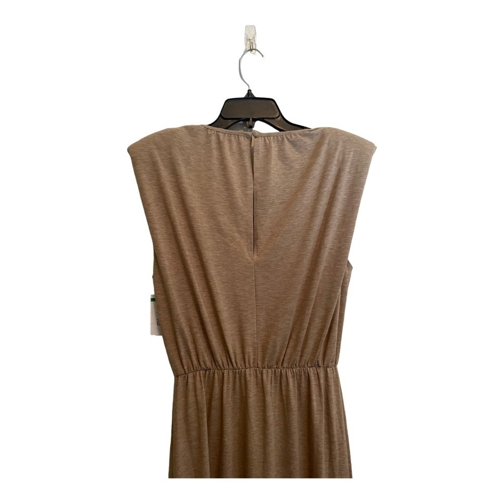 WAYF Padded Shoulder Midi Dress - Picture 7 of 15